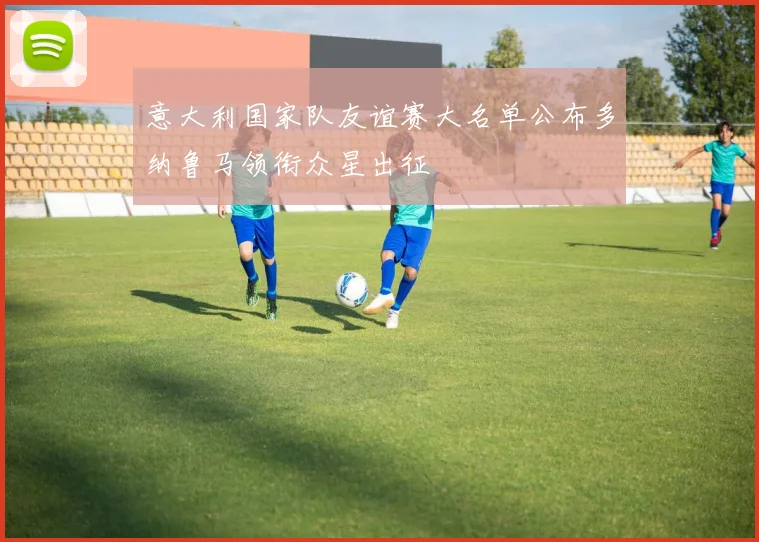 意大利国家队友谊赛大名单公布多纳鲁马领衔众星出征